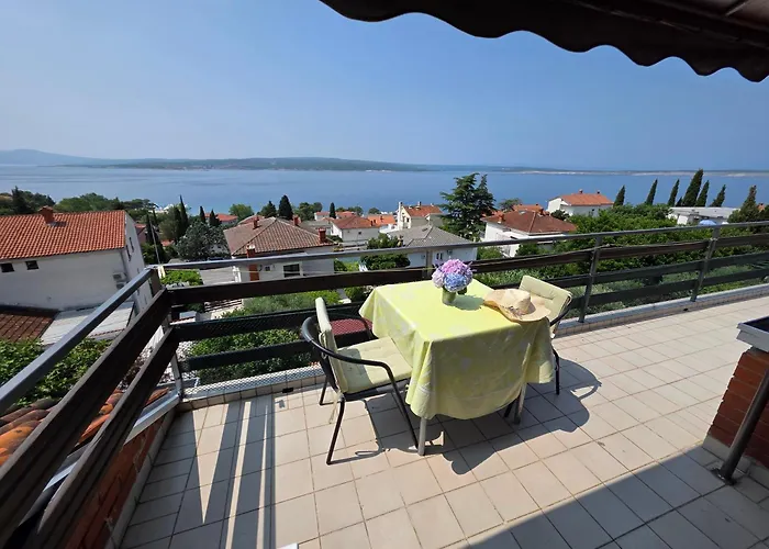 Lägenhet Marinna With Terrace And Panoramic Sea View